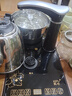 科樸全自動(dòng)上水泡茶具套裝茶臺(tái)一體電磁爐功夫茶壺茶盤(pán)燒水壺客廳家用 1L 黑色37*20 曬單實(shí)拍圖