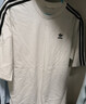 阿迪達(dá)斯 （adidas）男女 三葉草系列 3 STRIPE TEE 短袖 IZ2474 XL 曬單實(shí)拍圖
