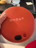 南方喬木暖手寶充電式防爆無(wú)水電暖寶自動(dòng)斷電電熱餅暖寶寶 橙色中號+防燙圈 曬單實(shí)拍圖