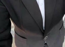 特洛曼職業(yè)裝女裝套裝大學(xué)生面試正裝女西服套裝黑色工作服免燙西裝外套 曬單實(shí)拍圖