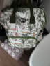 愛(ài)貝迪拉媽咪包嬰兒外出用品母嬰背奶雙肩多功能大容量媽媽包 曬單實(shí)拍圖