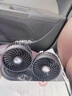 智國者車載電風(fēng)扇usb散熱24v12v大風(fēng)力強(qiáng)風(fēng)轎車大貨車專用雙頭靜音降溫 曬單實拍圖