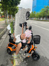 飛鴿電動(dòng)三輪車(chē)小型家用接送孩子折疊親子殘疾人三輪車(chē)老年代步電動(dòng)車(chē) 400w三座單驅動(dòng)橙色免安裝 11A 曬單實(shí)拍圖