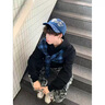 昔奕重磅秋冬季新款套頭連帽長(cháng)袖衛衣男寬松休閑百搭外套潮 黑色 XL 曬單實(shí)拍圖
