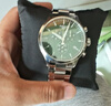 【二手95新】天梭男表速馳系列男士石英表夜光效果表徑45毫米時(shí)尚運動(dòng)表可送男友 二手瑞士手表 T116.617.11.092.00 綠盤(pán)鋼帶 曬單實(shí)拍圖