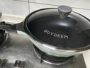 北鼎（Buydeem）30cm不粘鍋炒菜鍋平底鍋煎炒鍋輕煙聚油淺衫綠電磁爐燃氣灶通用 曬單實(shí)拍圖