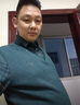 啄木鳥（TUCANO）加絨加厚男士毛衣襯衫領(lǐng)假兩件爸爸冬季保暖一體絨針織打底衫男裝 5932卡其 【加絨加厚】 XL (175) 【建議136斤-145斤】 曬單實拍圖