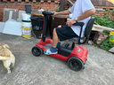 皮皮熊代步車(chē)小紅車(chē)老年代步電動(dòng)車(chē)老人電動(dòng)代步車(chē)中老年家用代步車(chē)S1 S1單座紅丨鉛電+跑40公里 曬單實(shí)拍圖