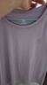 駱駝（CAMEL）彈力健身服女瑜伽運動(dòng)訓練兩件套裝 Y8S1QL8628-1 杜若紫 XL 曬單實(shí)拍圖
