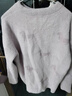 森馬（Semir）毛衣女冬季oversize小狗提花圓領(lǐng)軟糯毛衫慵懶風(fēng)上衣101724107028 曬單實(shí)拍圖