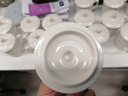 順祥茶杯帶蓋陶瓷杯商務(wù)會(huì )議接待水杯陶辦公10只裝公司開(kāi)會(huì )茶杯 曬單實(shí)拍圖