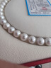 知尊【稀缺/強光】正圓珍珠項鏈媽媽款母親節送婆婆生日禮物帶證書(shū) 珠徑9-10mm 默認45cm可定制長(cháng)短 曬單實(shí)拍圖