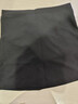 沐霓大碼黑色西裝短裙女小個(gè)子褲裙遮胯a字裙顯瘦包臀裙半身裙秋冬 黑色L 曬單實(shí)拍圖