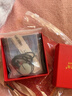 中國黃金（CHINA GOLD）和田玉吊墜六字真言平安扣配紅瑪瑙生日禮物送女友老婆教師節禮物 【京速達】和田玉六字真言項繩【瑪瑙珠】 曬單實(shí)拍圖