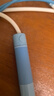 沙式3.0計數(shù)跳繩 中小學(xué)生兒童專用電子計數(shù)跳繩 提速輕快不纏繞 曬單實拍圖