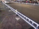 城市道路護欄 市政公路隔離護欄欄桿 人行道隔離欄 鋅鋼防撞馬路圍欄 馬路防護欄 鍍鋅護欄桿 常規(guī)款0.6米高 一米價格（柱厚0.7護欄0.5） 曬單實拍圖