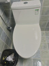 恒潔（HEGII）馬桶171 家用節水防臭水凈釉面虹吸式坐便器HC0171PT0E-305 曬單實(shí)拍圖