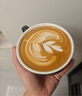 Hero陶瓷特濃杯小容量意式濃縮杯喝水杯馬克杯咖啡杯280ml 黑色 曬單實(shí)拍圖
