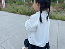 LUSON陳大豬小O寶女寶寶森系長(cháng)袖襯衣女木耳邊2025早秋裝兒童娃娃衫 曬單實(shí)拍圖