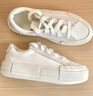 匡威（Converse）官方 悠游All Star男女厚底UU鞋面包鞋小白鞋A08788C A08788C 37.5 曬單實拍圖