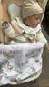 babylove【彩虹全能衣】嬰兒連體衣秋冬寶寶恒溫薄夾棉羊毛保暖哈衣爬服 曬單實(shí)拍圖