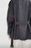 fano studios范洛Fano 都市摩登輕盈垂感經(jīng)典插肩袖雙排扣短風(fēng)衣外套女2025秋 花灰色第二批 M 曬單實(shí)拍圖