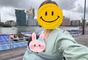 DI·DI HOUSEminimonkey前抱便攜式新生兒迷你單肩背帶嬰兒透氣背巾小月齡背帶 淺綠 曬單實拍圖