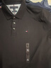 TOMMY HILFIGER25秋冬新款男裝珠地網(wǎng)眼商務(wù)休閑通勤修身短袖翻領(lǐng)T恤POLO衫 【修身款】曜巖黑色BEI XL （推薦：155-170斤） 曬單實拍圖