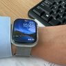 Apple/蘋果 Watch Series 10 智能手表GPS款42毫米銀色鋁金屬表殼青云色回環(huán)式運動表帶MX1L3CH/B 曬單實拍圖