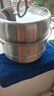 康巴赫304不銹鋼雙層蒸鍋蒸籠復(fù)底大湯蒸鍋多功能鍋具30cm燃?xì)庠钔ㄓ?曬單實拍圖