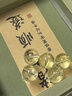 中國黃金（CHINA GOLD）黃水晶散珠單珠圓珠子手串配珠手鏈簡(jiǎn)約精致diy材料飾品配件 黃水晶散珠7-8mm 10顆【品牌禮盒】 曬單實(shí)拍圖