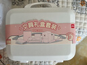 得力（deli）學(xué)生文具禮盒套裝1-3年級(jí)削筆器鉛筆套尺筆袋鉛筆熒光筆伴手禮生日開學(xué)禮物女孩213件粉 曬單實(shí)拍圖