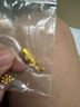 周大生福字葫蘆黃金吊墜女足金掛墜生日禮物送女友 貔貅2.68g 曬單實(shí)拍圖