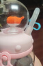 comobebe兒童水杯大容量鯨魚(yú)噴水杯寶寶吸管杯一兩歲以上幼兒園家用喝水杯 曬單實(shí)拍圖