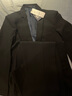 羅蒙（ROMON）西服套裝男春秋季商務(wù)修身西裝男士正裝結婚禮服男裝 黑色XL 曬單實(shí)拍圖