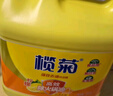 欖菊洗潔精大桶5kg 菊之語(yǔ)檸檬去油果蔬清洗劑餐具食品用級(jí)別洗滌靈 曬單實(shí)拍圖