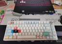 LEOBOG Hi75C/Hi75Cpro客制化三模機(jī)械鍵盤鋁坨坨Gasket結(jié)構(gòu)75配列全鍵無沖熱插拔電競游戲辦公電腦鍵盤 百利甜-【三模RGB】松石軸-FR4定位板 曬單實(shí)拍圖