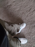 男童鞋秋冬季科比24號跑步訓練籃球鞋男孩運動(dòng)鞋兒童輕便皮面球鞋 白月 35 內長(cháng)22.5cm 曬單實(shí)拍圖