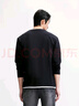 杰克·瓊斯（JACK&JONES） 男裝秋季T恤日常百搭假兩件胸前刺繡略寬松版長(zhǎng)袖上衣225302003 曬單實(shí)拍圖