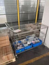 丞家鍍鉻手推車帶輪靜電貨架倉(cāng)庫(kù)移動(dòng)不銹鋼周轉(zhuǎn)車車間物料架. 1060*457*1000*3層帶輪帶把手 曬單實(shí)拍圖