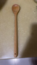 煮面攪拌勺加長(cháng)木勺子咖啡勺長(cháng)柄小勺子冰沙勺創(chuàng  )意勺店用木質(zhì)勺 原木色 曬單實(shí)拍圖