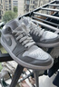 耐克NIKE男女休閑鞋喬丹AJ1小迪奧 JORDAN 1運動鞋DC0774-105白灰37.5 曬單實拍圖
