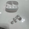 貓王收音機貓王靈感水滴耳機MW_W3耳夾開放式氣傳導無線夾耳式不入耳藍牙耳機運動跑步通話耳夾式耳機 珍珠白 曬單實拍圖