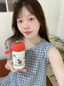 暢印可愛蘋果水杯保溫杯女生高顏值學(xué)生上學(xué)專用吸管杯子2025新款水杯 嫩綠蘋安保溫杯+蘋果掛件 300ml 曬單實(shí)拍圖