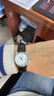 卡西歐(CASIO)女表 優(yōu)雅手表 皮帶簡(jiǎn)約商務(wù) 生活防水 白盤黑皮LTP-1183E-7A 曬單實(shí)拍圖
