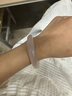 中國黃金（CHINA GOLD）玉髓手鐲冰種玉鐲子月光瑪瑙女香檳色送女友送老婆七夕情人節(jié)禮物 #54-#56_附檢測證書 曬單實拍圖