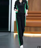 皮爾卡丹（pierre cardin）休閑運動(dòng)套裝女2025春秋季新款時(shí)尚洋氣顯瘦立領(lǐng)衛衣闊腿褲套裝針 黑色套裝 2XL (建議115-125斤) 曬單實(shí)拍圖
