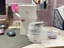 北鼎（Buydeem）玻璃杯 茶水分離泡茶杯 辦公家用泡茶玻璃器具 泡茶杯灰羽色500ml 曬單實(shí)拍圖