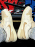 耐克（NIKE）Jordan官方喬丹下站東單AJ1板鞋男子運動(dòng)鞋夏季新款 IB8855 121燕麥色/麻黃/椰奶色/燕麥色 43 曬單實(shí)拍圖