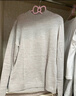 森馬（Semir）森馬美利奴純色羊毛衫女24冬新款半高領(lǐng)打底衫可機(jī)洗109724107001 曬單實(shí)拍圖